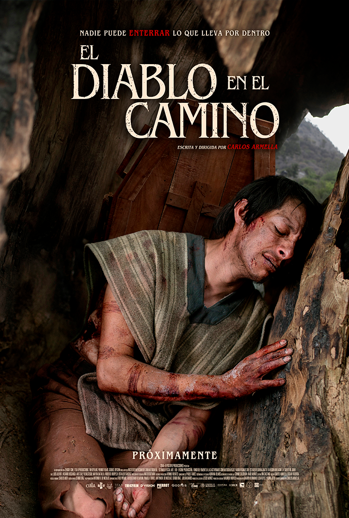 El diablo en el camino - Poster